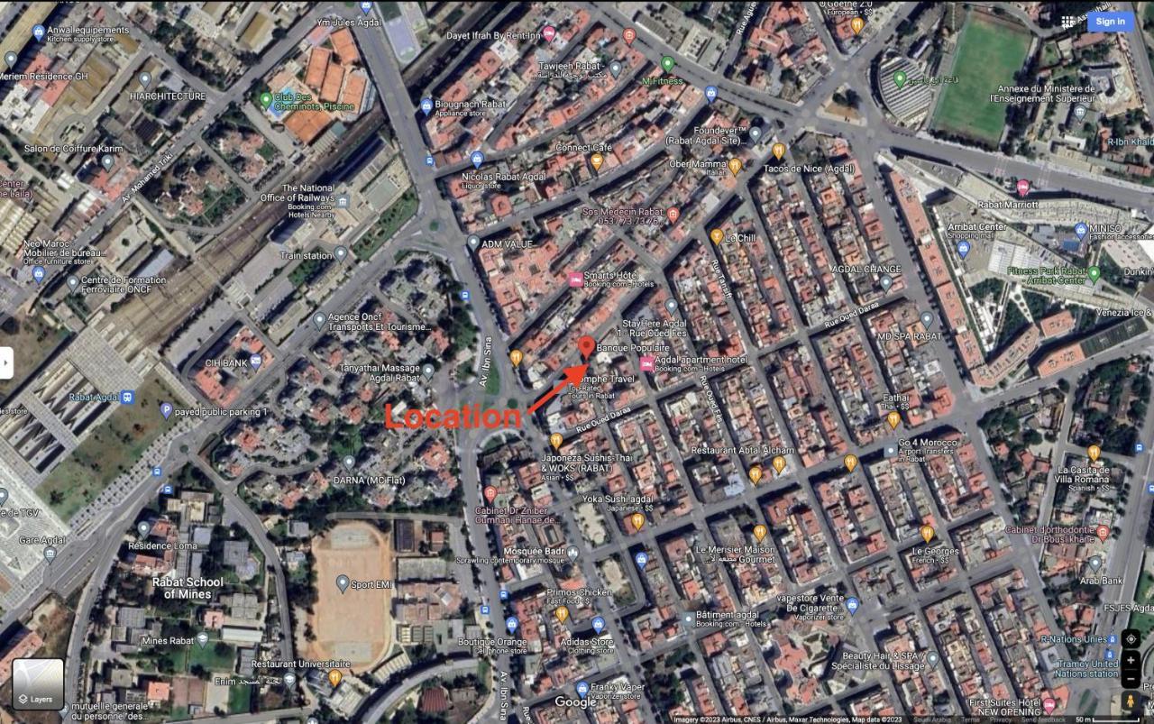 Luxury Apartment 3 Bedroom In The Heart Of Agdal Near Arribat Center 라바트 외부 사진